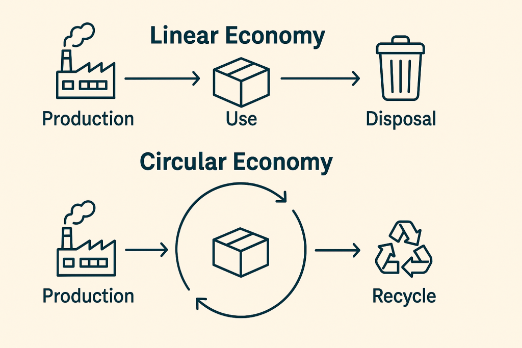 Kreislaufwirtschaft als Innovationsmotor: Wie Unternehmen durch zirkuläre Strategien Wettbewerbsvorteile gewinnen können