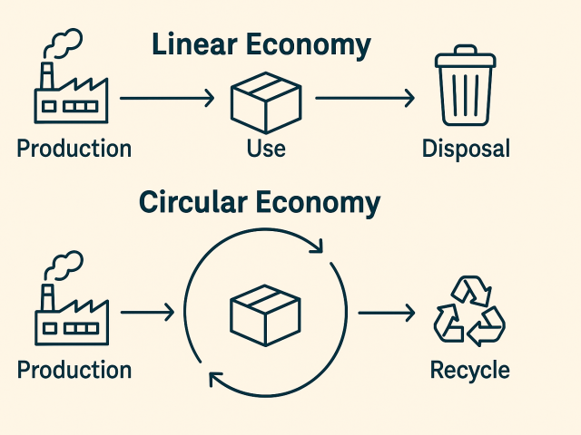 Kreislaufwirtschaft als Innovationsmotor: Wie Unternehmen durch zirkuläre Strategien Wettbewerbsvorteile gewinnen können